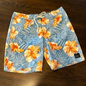 Quicksilver Board Shorts. Size 34 waist